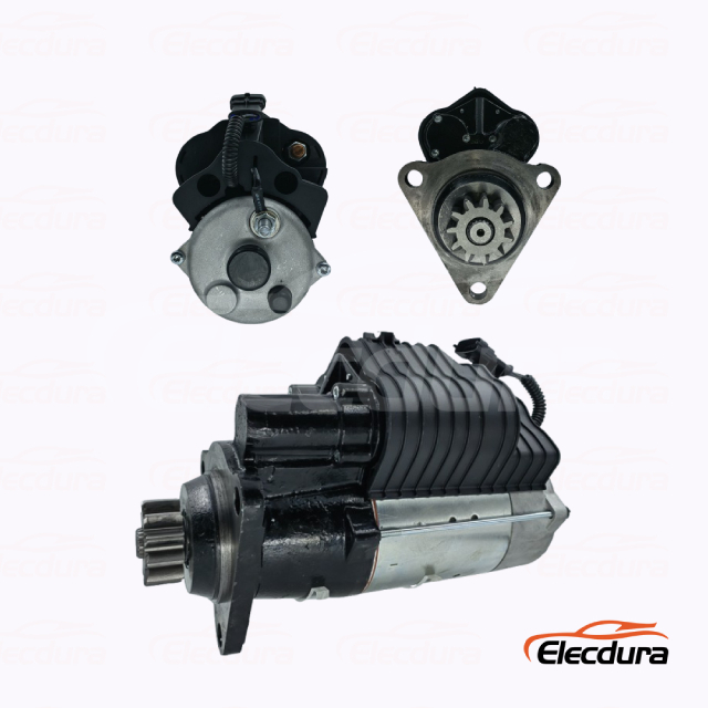 0001340501 Motor de pornire rezistent la 24V pentru echipamentele miniere Liebherr T282B și MTU 4000