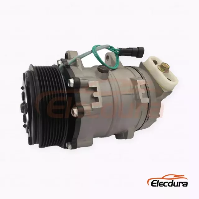 Compresseur A/C robuste 7H15 24V 8PK 119 mm pour camion FAW Jiefang JH6