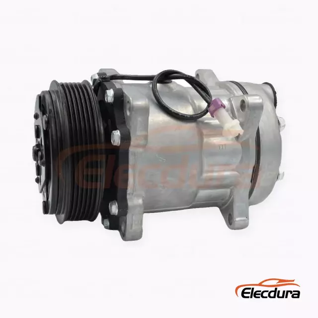 7H15 24V 6PK 119 mm Συμπιεστής A/C βαρέως τύπου για φορτηγό XCMG Hanfeng