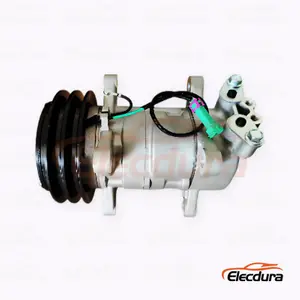 10S13G 24V A2 132mm Compressor A/C para servi&ccedil;o pesado para LiuGong