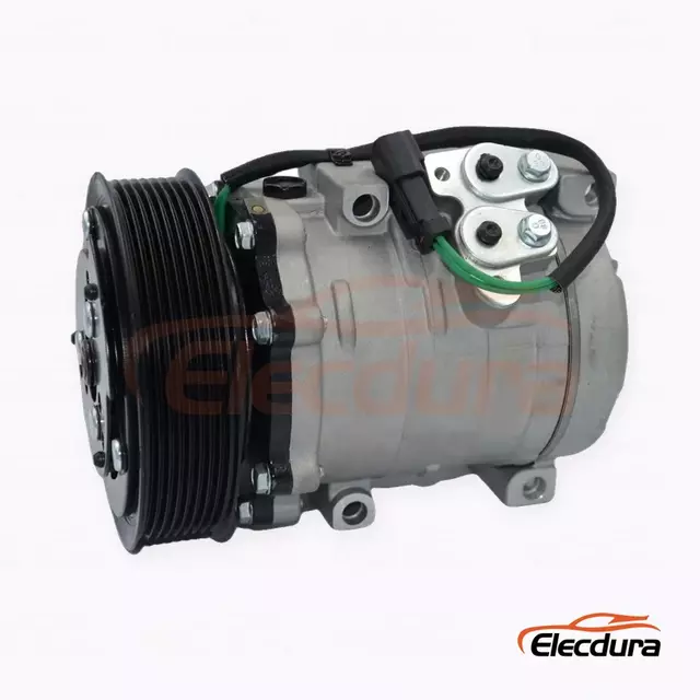 Compresseur de climatisation robuste 5S14 24 V 8PK 140 mm pour mat&eacute;riel de construction Caterpillar 330