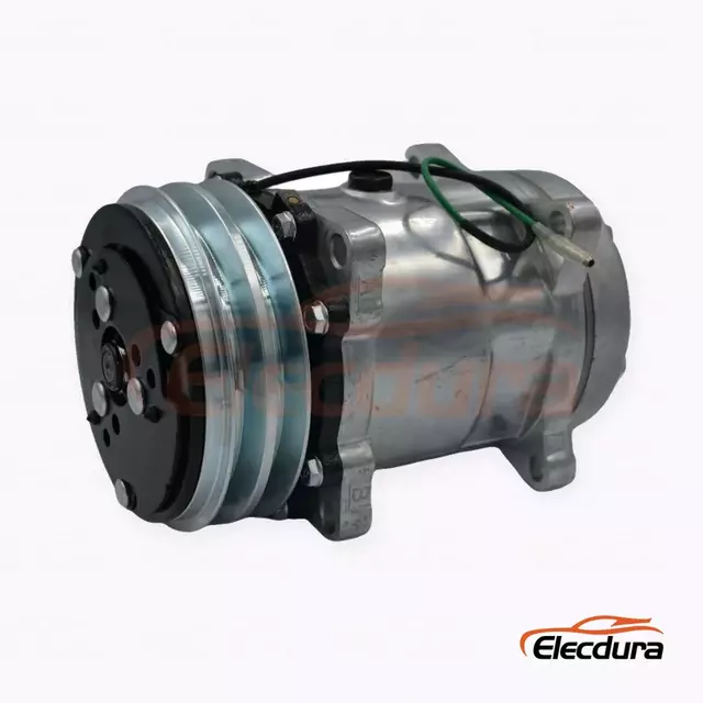 5H14 24V A2 132 mm ヘビーデューティ A/C コンプレッサー XCMG 370 掘削機用