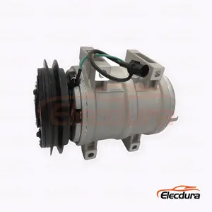 Compresor de aire acondicionado de alta resistencia 10K17C 24V A1 135 mm para cami&oacute;n Foton Auman