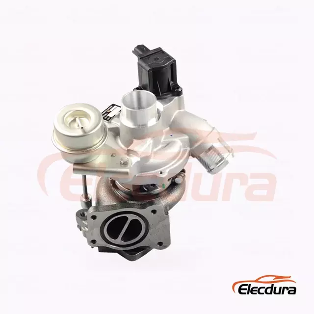 Elecdura K03 Turbocharger 53039880121 OE V75807898001 perakitan lengkap kompresor dan tampilan rumah turbin
