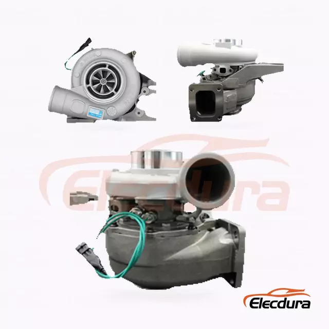 S300BV 178763 เทอร์โบชาร์จเจอร์สำหรับเครื่องยนต์ John Deere 6090T — มุมมองด้านหน้าประกอบสมบูรณ์