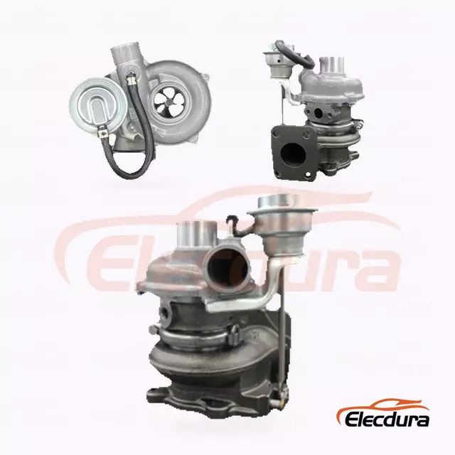 الشاحن التربيني RHF3 1G934-17011 لمحرك Kubota V2403 - منظر أمامي للتجميع الكامل