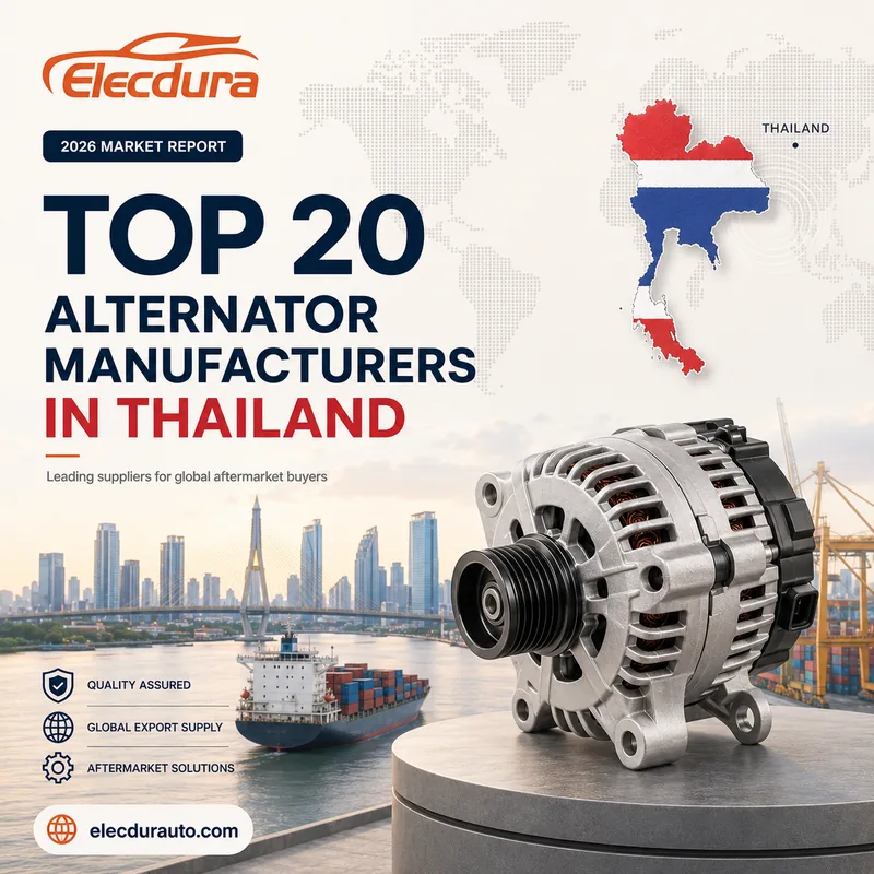 I 20 principali produttori di alternatori per carichi pesanti in Tailandia