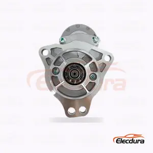Fiat Diesel 12V 2.2 kW 10 Gigi CW Motor starter , Tampak Samping Lengkap
