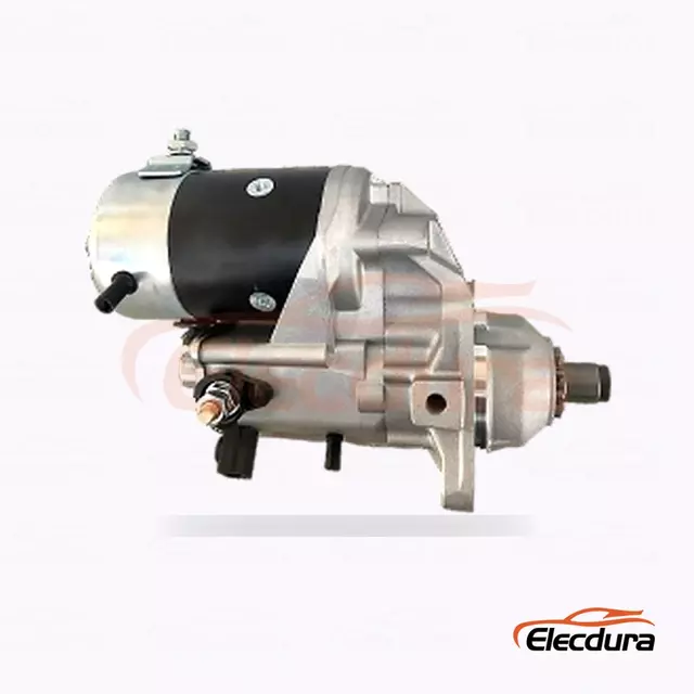 Denso형 24V 5kW 10치 CW 스타터 모터, 후면 터미널 보기