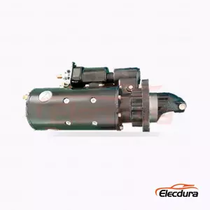 Vysoce v&yacute;konn&yacute; 24V 11kW 11zubov&yacute; CW startovac&iacute; motor, kompletn&iacute; bočn&iacute; pohled