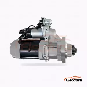 S1026 Case Startmotor, 12V 7,20kW 11 t&aelig;nder, komplet set fra siden
