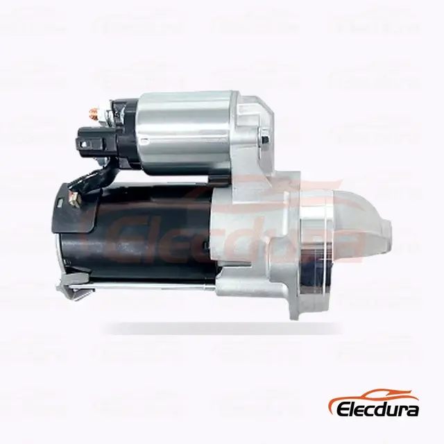 Motor de partida S3224S Hyundai, 12V 2,2kW 13 dentes, vista do terminal traseiro