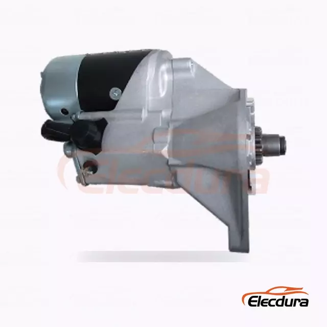 Motor de arranque tipo Denso de 12 V, 2,5 kW, 11 dientes CW, variante B, vista lateral completa