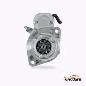 428000-7090 Motor de partida Cummins ISF atacado, vista frontal da unidade