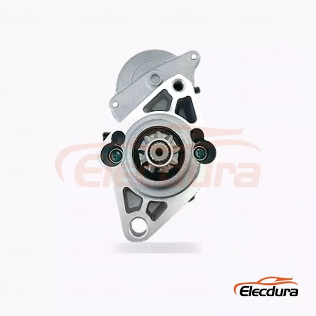 NAD500310 Anlasser f&uuml;r Land Rover Discovery 3, 12 V, 1,8 kW, 9 Z&auml;hne, Ansicht des hinteren Anschlusses