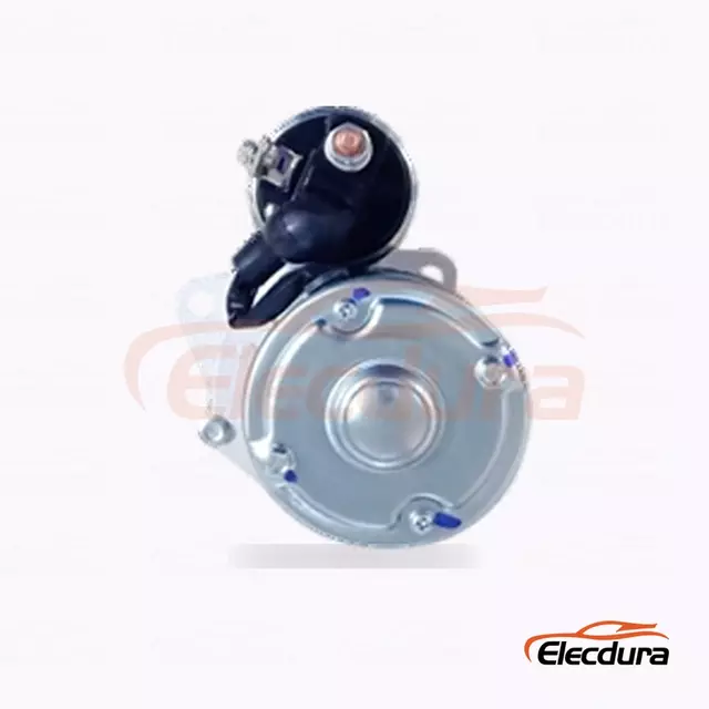 18059N Start&eacute;r typu Hitachi pro vysokozdvižn&yacute; voz&iacute;k Nissan, 24V 4,5kW, 11 zubů, pohled na zadn&iacute; termin&aacute;l