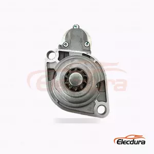 0001121008 Motor de arranque Volkswagen, 12V 1.1kW 10 dientes, vista lateral completa