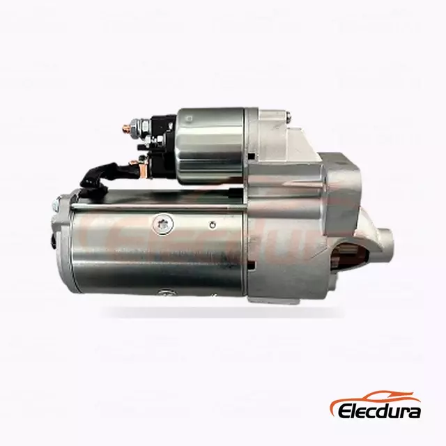 93169461 D&eacute;marreur robuste, 12 V, 2,2 kW, 10 dents, vue du terminal arri&egrave;re