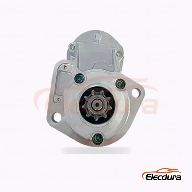 428000-4860 Kubota KX080-3 startmotor, 12V 2,7kW 9 tanden, compleet zijaanzicht