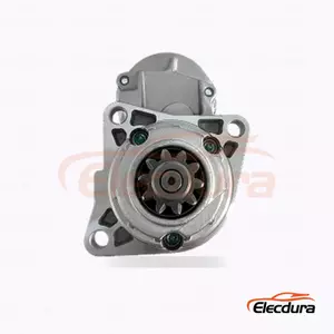 128000-4080 Motor de arranque Caterpillar, 12 V, 2,5 kW, 10 dientes, vista lateral completa