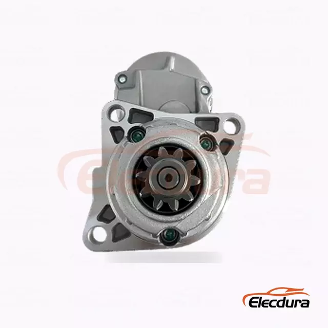 128000-4080 Caterpillar startmotor, 12V 2,5kW 10 tanden, compleet zijaanzicht