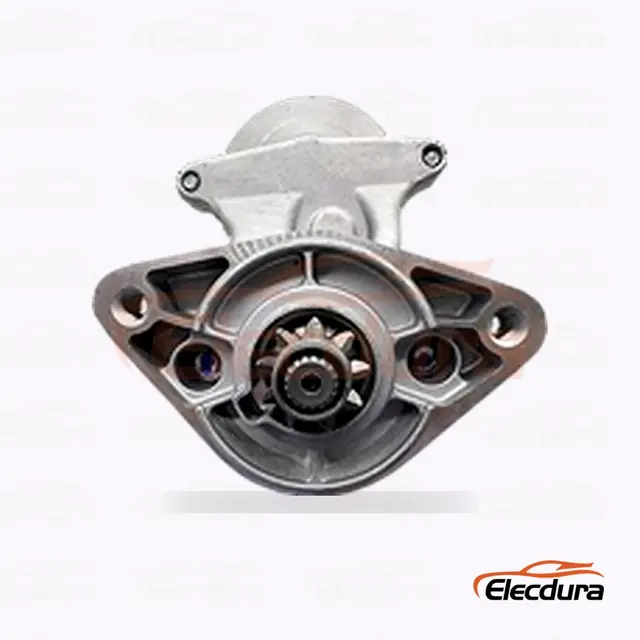 128000-5530 Lexus D&eacute;marreur , 12V 1.4 kW 9 dents, vue lat&eacute;rale compl&egrave;te