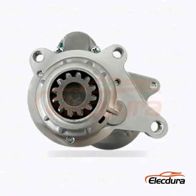 7C3T-11000-AA FORD F-450 6.4L Startmotor , 12V 3.1 kW 12 tanden, compleet zijaanzicht