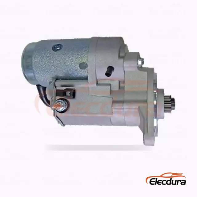JS522 D&eacute;marreur Nissan, 12 V 2 kW 9 dents, vue du terminal arri&egrave;re