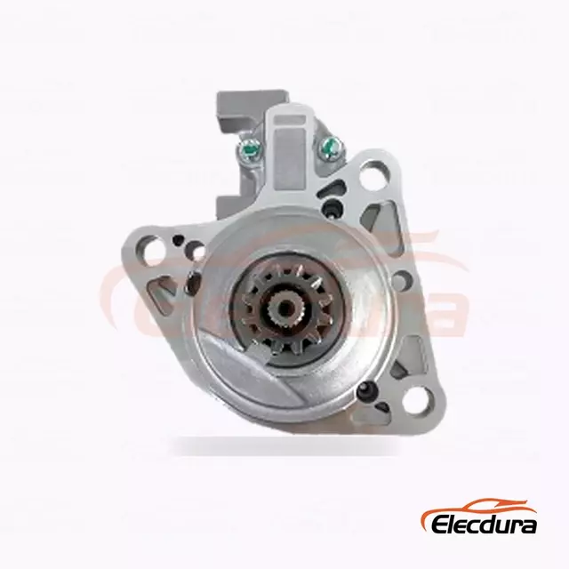 M2T57673 Anlasser f&uuml;r Mazda T3500 und Ford Trader, 12 V, 2,7 kW, 14 Z&auml;hne, vollst&auml;ndige Seitenansicht