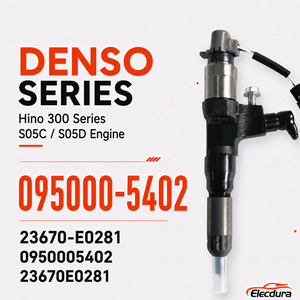 095000-5402 หัวฉีดดีเซลสำหรับเครื่องยนต์ Hino S05C S05D