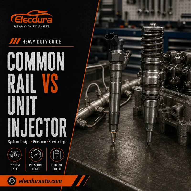 Common Rail e iniettore unitario: guida all'approvvigionamento e alla compatibilit&agrave; per impieghi gravosi