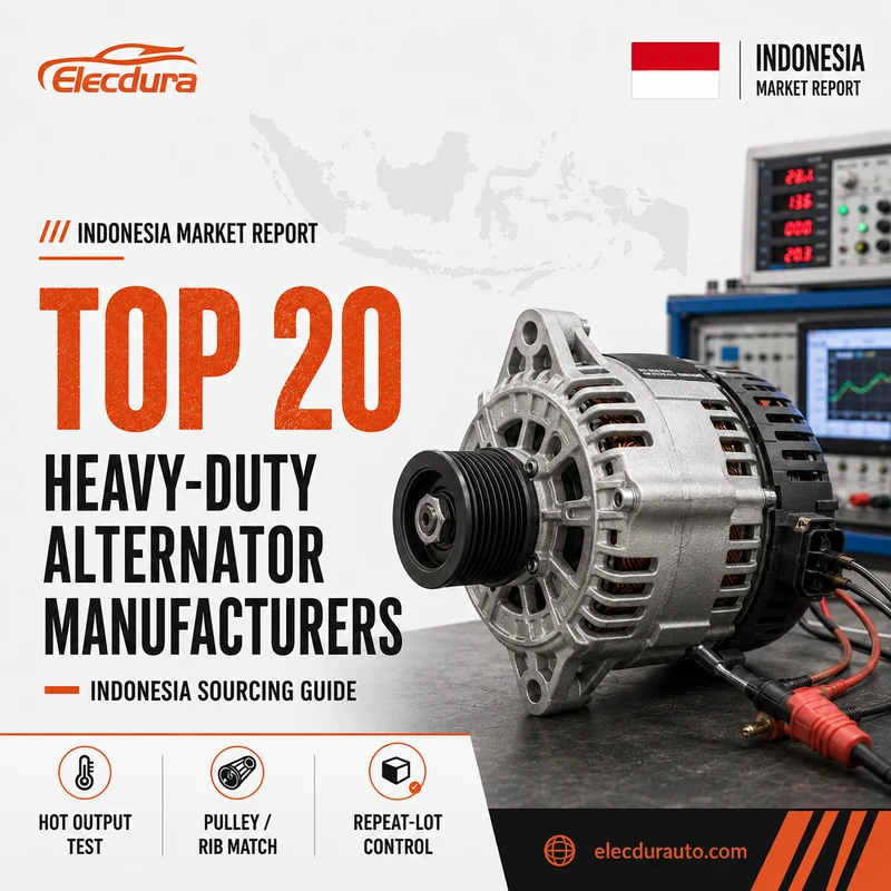 I 20 principali produttori di alternatori per carichi pesanti in Indonesia