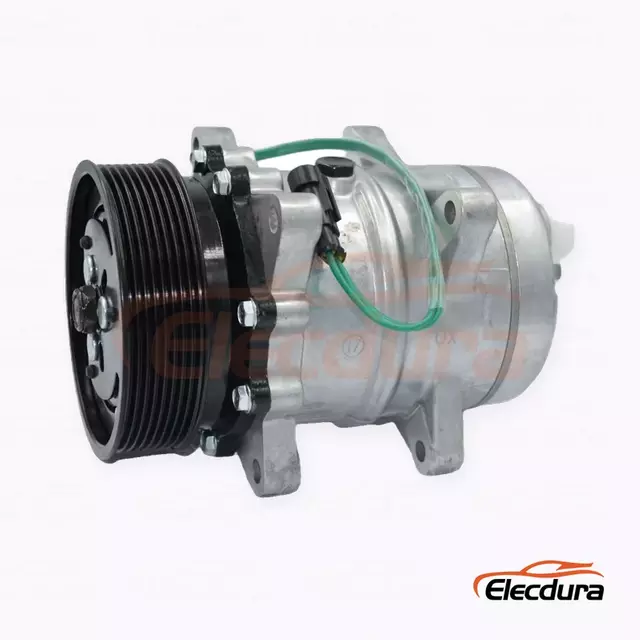 ضاغط مكيف الهواء 5H14 24V 8PK 124 mm Heavy-Duty لـ الشاحنات FAW Jiefang Aowei J6