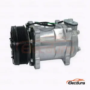 5H14 24V 6PK 119 mm 대형 상용차&middot;중장비용 Sinotruk HOWO A7 트럭용 A/C 컴프레서
