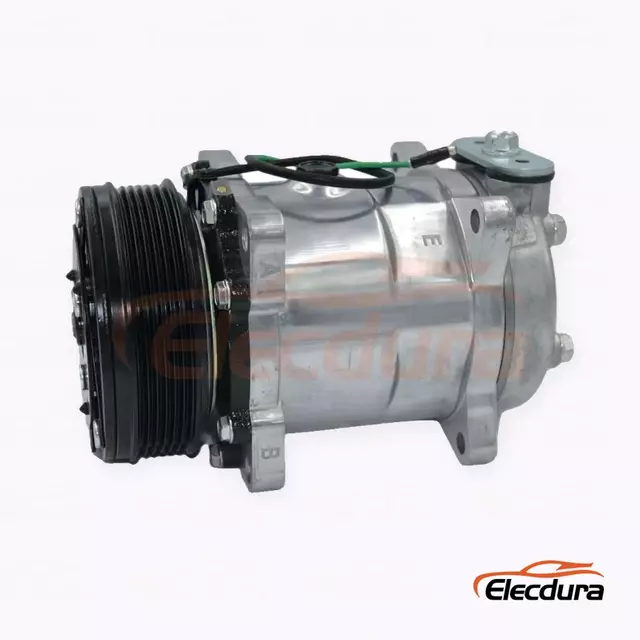 Compressore A/C per carichi pesanti 5H14 24V 6PK 119 mm per camion Sinotruk Howo A7