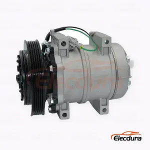 Compresor de aire acondicionado de alta resistencia 7H15 24V 5PK para cami&oacute;n Foton Auman GTL versi&oacute;n de puerto horizontal 5PK