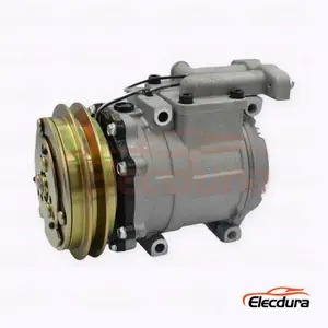 Daewoo / Doosan inşaat ekipmanı 12V versiyonu i&ccedil;in 5S14 12V A1 ağır hizmet A/C Kompres&ouml;r
