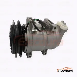 Hitachi inşaat makinesi i&ccedil;in 10K17A 24V B1 137 mm dar ayaklı ağır hizmet klima Kompres&ouml;r