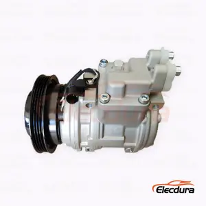 Doosan 90-9C ekskavat&ouml;r i&ccedil;in 10PA15C 12V PV4 130 mm ağır hizmet Klima Kompres&ouml;r