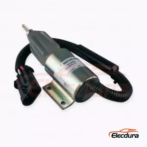 Cummins B5.9-C 엔진이 장착된 Ingersoll-Rand DD-130 압축기용 연료 차단 솔레노이드 SA-4532-12