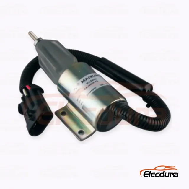 Br&aelig;ndstofstopsolenoid SA-4532-12 til Ingersoll-Rand DD-130 komprimatorer med Cummins B5.9-C motorer