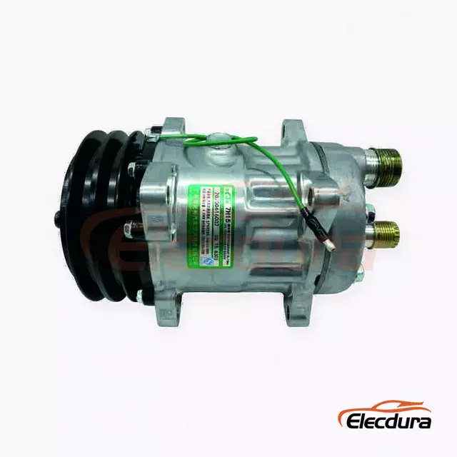 Kompresor A/C Tugas Berat 7H15 12V A2 132 mm untuk kepala CB katrol kecil Harvester