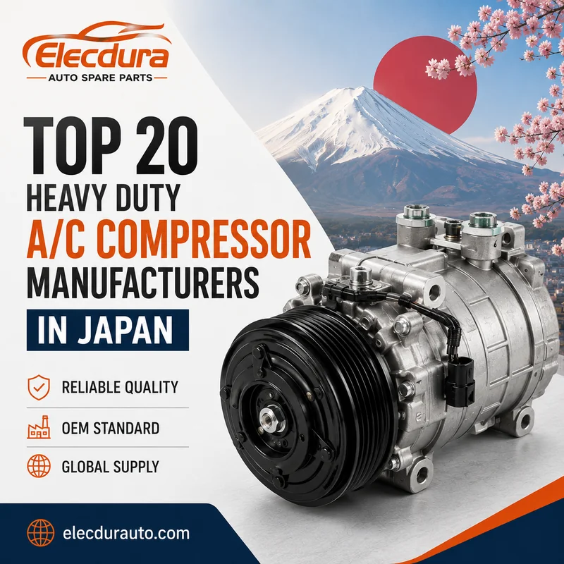Top 20 producători de compresoare A/C pentru sarcini grele din Japonia