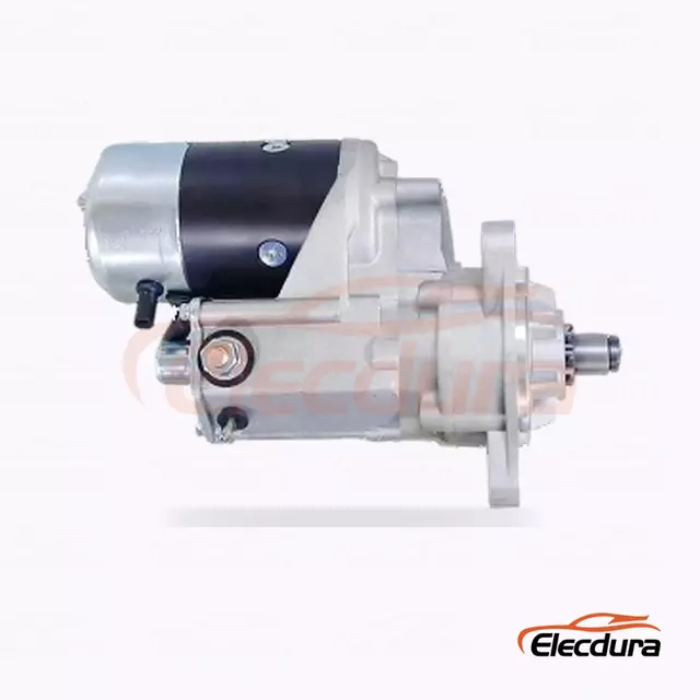 Fiat Diesel 12V 2.5kW 9 ฟัน CW มอเตอร์สตาร์ท, มุมมองเทอร์มินัลด้านหลัง