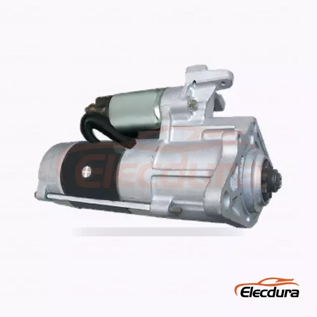 D&eacute;marreur robuste FYD61-M, 24 V, 5,0 kW, 9 dents, vue lat&eacute;rale compl&egrave;te