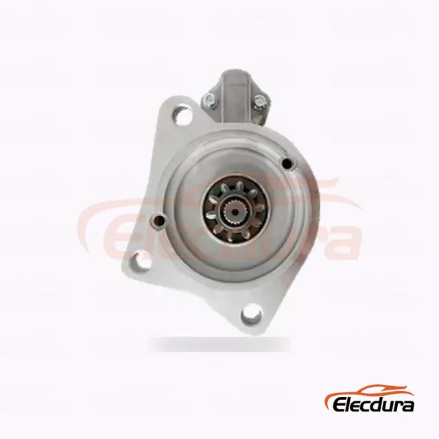 D&eacute;marreur CW de type Mitsubishi 12 V 2,2 kW &agrave; 10 dents, vue du terminal arri&egrave;re