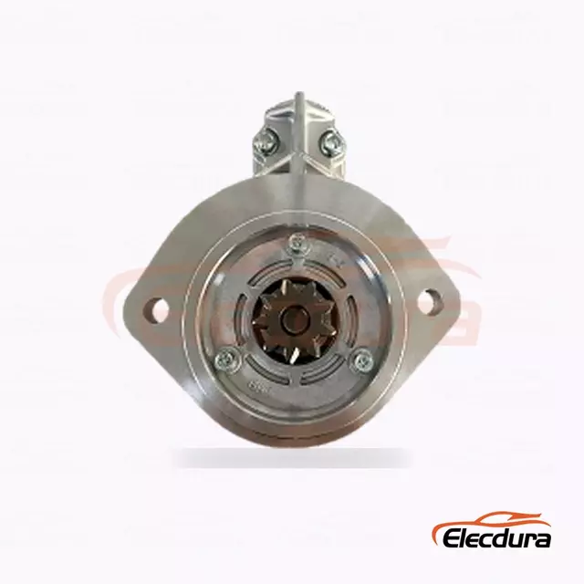 S13-126 日立型スターターモーター、12V 2.8kW 9 歯、完全側面図