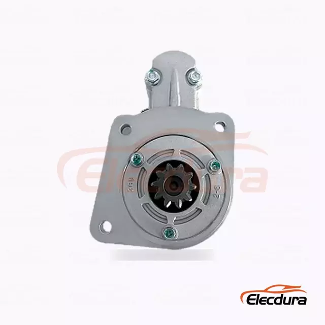 S12-30203 มอเตอร์สตาร์ทแบบฮิตาชิ 24V 3.2kW 9 ฟัน มุมมองขั้วต่อด้านหลัง