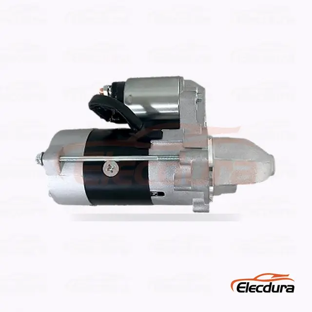 UD904955 Fiat-Anlasser, 12 V, 2,0 kW, 13 Z&auml;hne, Ansicht des hinteren Anschlusses