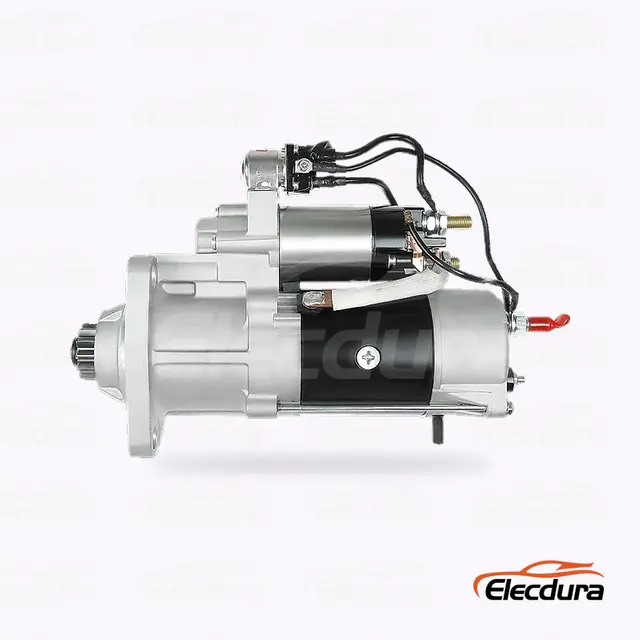M9T84579 Cummins ISL8.9 24V 7.0 kW 스타터 모터 측면 프로필